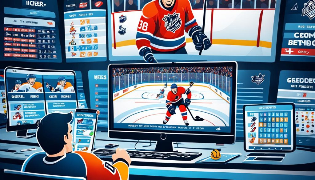 online ice hockey betting